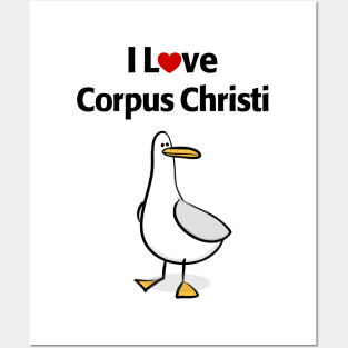 I Love Corpus Christi Posters and Art